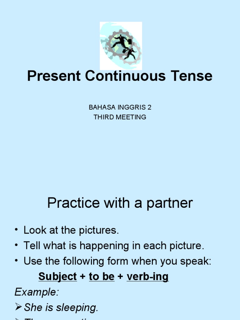 CH 2 Present Continuous Tense New | PDF | Verb | Question