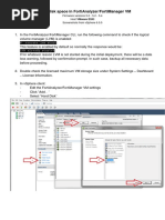 Extend Disk Space in Fortianalyzer/Fortimanager VM: # Execute LVM Start LVM Already Started