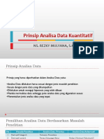 Prinsip Analisis Data