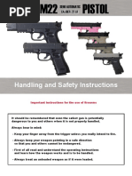 Handling and Safety Instructions: Caliber .22 LR