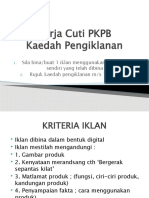 Iklan Produk PKPB Digital Bergerak Kilat