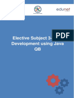 ElectiveSubject3WebDevelopmentusingJavaQB PDF