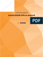 GOOSE VPN Installation Android (EN)