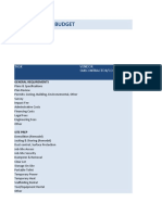 IC Construction Cost Estimating Construction Budget Template