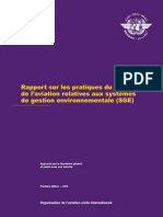 9968 - Rapport Sur Les Pratiques Du Secteur de L'aviation Relatives Aux Systèmes de Gestion Envrironnementale (SGE) . - 1ère Éd. - 2012