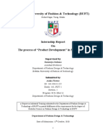BGMEA University of Fashion & Technology (BUFT) : The Process of "Product Development" in SM Sourcing