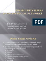 Privacy and Security Issues in Online Social Networks: ISBMPC Project Proposal