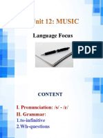 UNIT 12 LANGUAGE FOCUS - Tiếng Anh Lớp 10