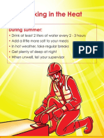 Heat Stress Poster - English