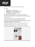 Download tariff plans of news papers n tv channels by achilles4u SN48116889 doc pdf