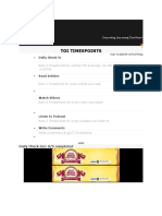 Toi Timespoints: Daily Check-In