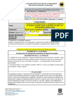 Formato Guia Didáctica PDF N°12 Dibujo Tecnico PDF