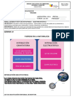 Leyes de la interacción gravitatoria y electrostática