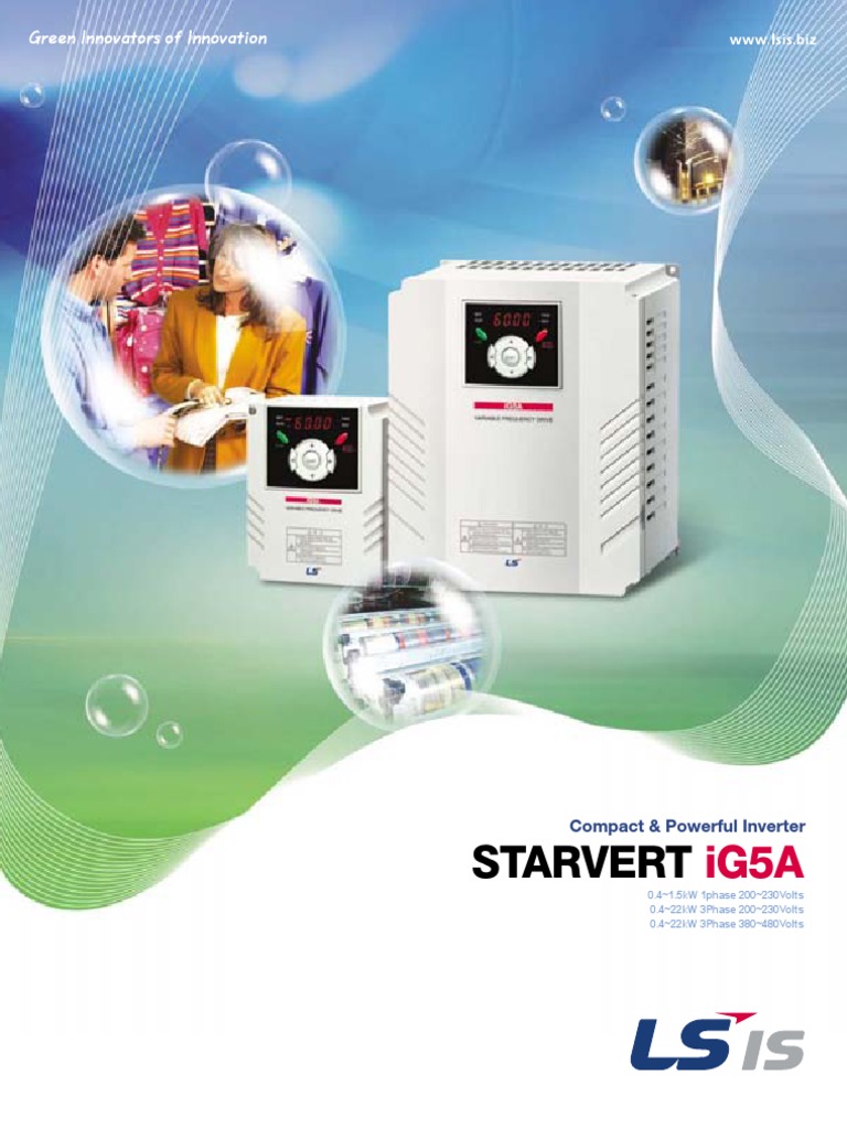 Compact STARVERT iG5A Inverter Overview | PDF | Power Inverter | Power ...