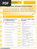 Revision: First and Second Conditional