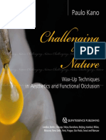 Paulo Kano - Challenging Nature - Wax-Up Techniques in Aesthetics and Functional Occlusion-Quintessence Publishing Co LTD (2011) PDF