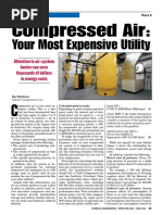 Your Most Expensive Utility: Compressed Air