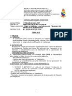 Aprendiendo a realizar la apreciación y el mapa de trabajo de inteligencia