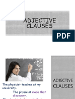 Adjective Clauses PDF