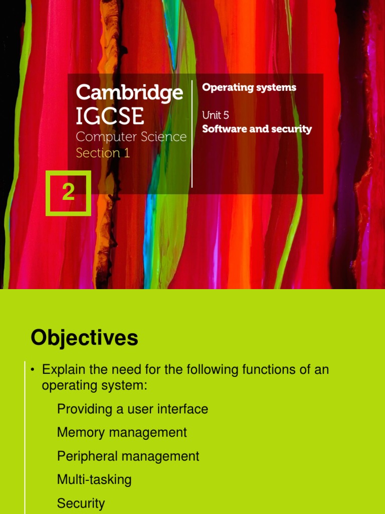 Functions of Operating Systems Explained | PDF | Operating System ...