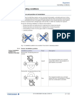 Recomendaciones de Instalación - Coriolis Yokogawa