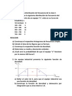 Confiablidad - Distribucion de Probabilidades