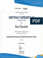 Contoh Sertifikat Sekolahmu