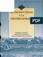 Introduction À La Géotechnique PDF