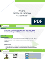 FV Drivers Safety Orientation 