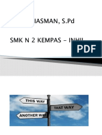 Adriasman, S.PD SMK N 2 Kempas - Inhil