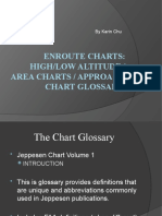 Enroute Charts: High/Low Altitude / Area Charts / Approach Chart Glossary