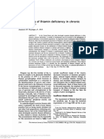 Mechanisms of Thiamin Deficiency in Chronic Alcoholism1: Anastacio M. Hoyumpa, JR., M.D