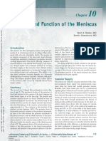 Form and Function of The Meniscus: Scott A. Rodeo, MD Sumito Kawamura, MD