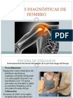 Pruebas Diagnósticas de Hombro