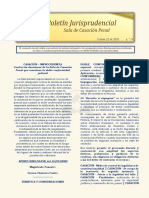 Boletín Jurisprudencial N.º 14 Del 22 de Octubre de 2020