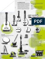 Cartell dels instruments populars