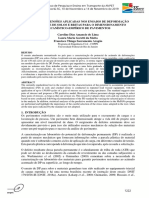 Análise de combinações de tensões em ensaios de deformação permanente