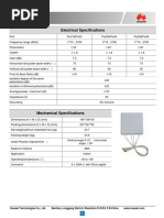 RRZZ-65B-R4: General Specifications | PDF | Antenna (Radio ...