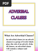 Adverbial Clauses of Time 1