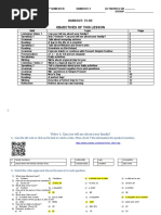 Objectives of This Lesson: Handout: To Be