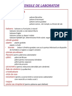 Ustensile de Laborator