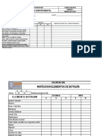 Gq-Fo-29 Al 36 Formatos Inspecciones