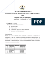 Config VLANs Rede Corporativa