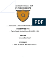 El Parrafo, Concepto e Identificacion - Paola García 20-MMRS-6-002