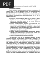 Psicología Comunitaria y Pedagogía Social (Historia)