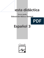 Propuesta Didáctica Español 3 PDF