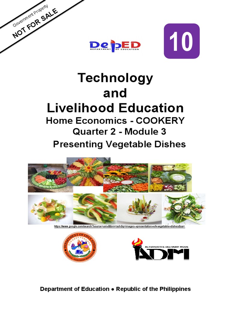 Tle10 - He - Cookery - q2 - Mod3 - Presentingvegetabledishes - v3 (44 ...