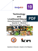 Tle10 - He - Cookery - q2 - Mod1 - Performmiseenplace - v3 (70 Pages) PDF