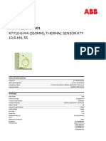 DCA0012139P0001: Kty10-6-M4 (550Mm) Thermal Sensor Kty 10-6-M4, 55