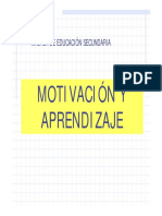 MOTIVACION y Aprendizaje - 19-20